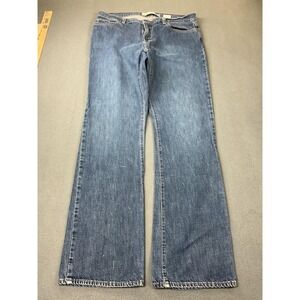 Vintage Gap Modern Bootcut Jeans Womens 16 Blue Medium Wash High Rise USA